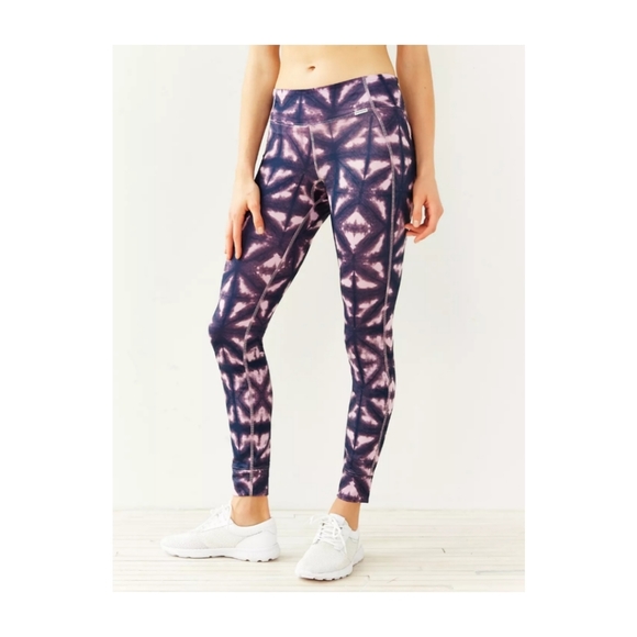 Patagonia Capilene Silk weight Tie Dye Leggings, XS - Picture 2 of 7